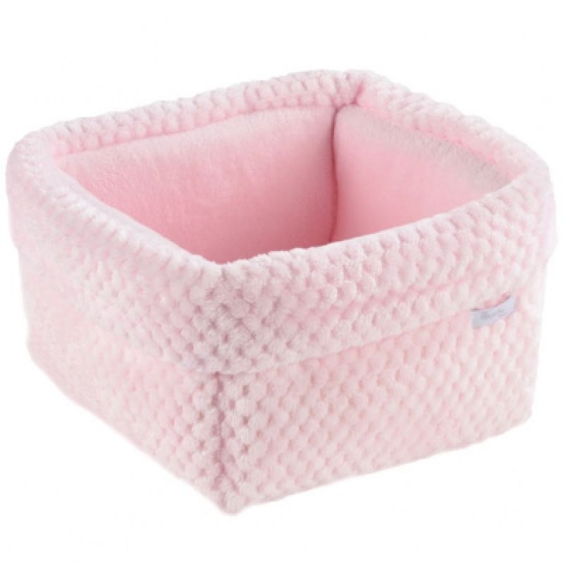 Panier de toilette Beryl rose Maison Nougatine
