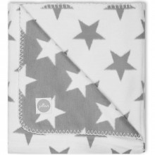 Grande couverture en Little star étoile grise (100 x 150 cm)  par Jollein