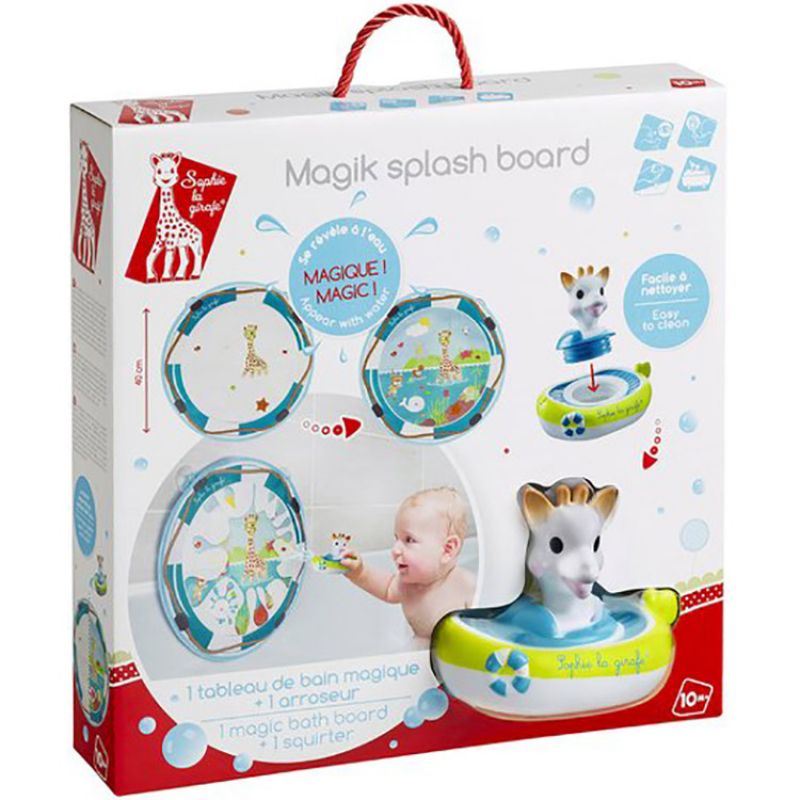 Jouet de bain Magik splash board Sophie la girafe