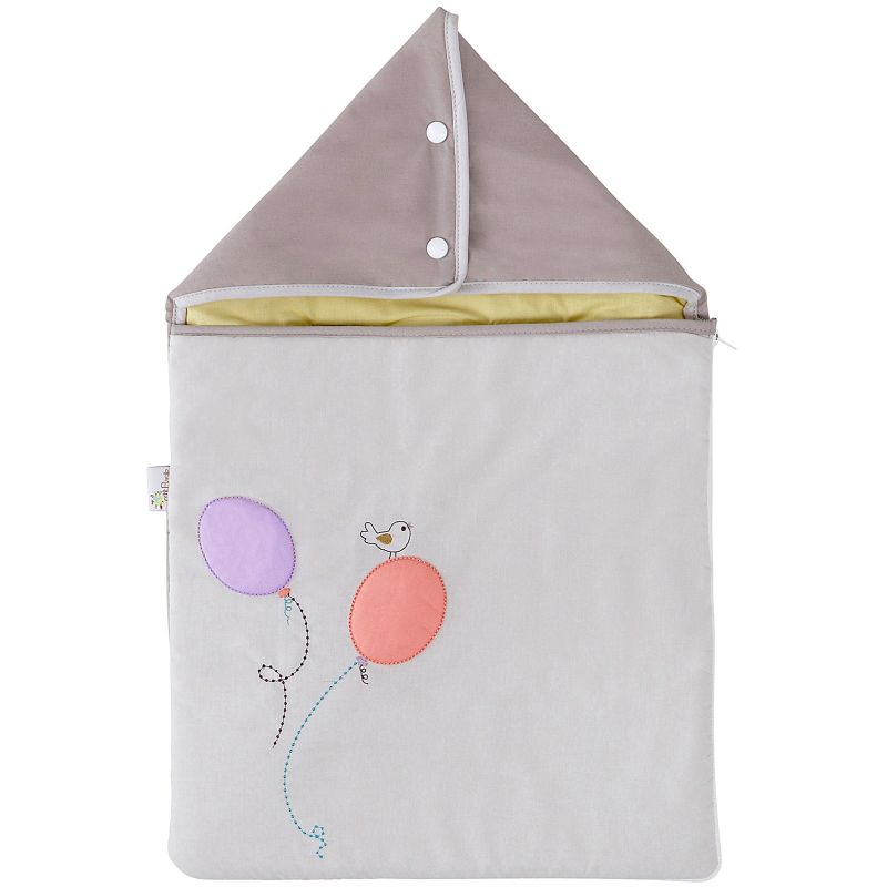 Nid d'ange coton bio Comme une plume (65 cm) P'tit Basile