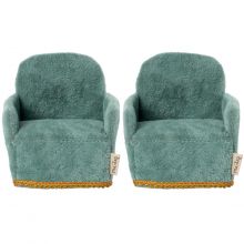 Lot de 2 fauteuils Souris  par Maileg