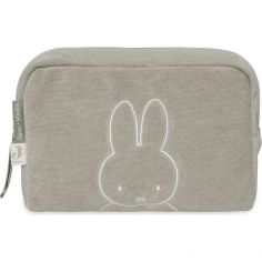 Trousse de toilette en éponge Miffy Olive Green - Jollein