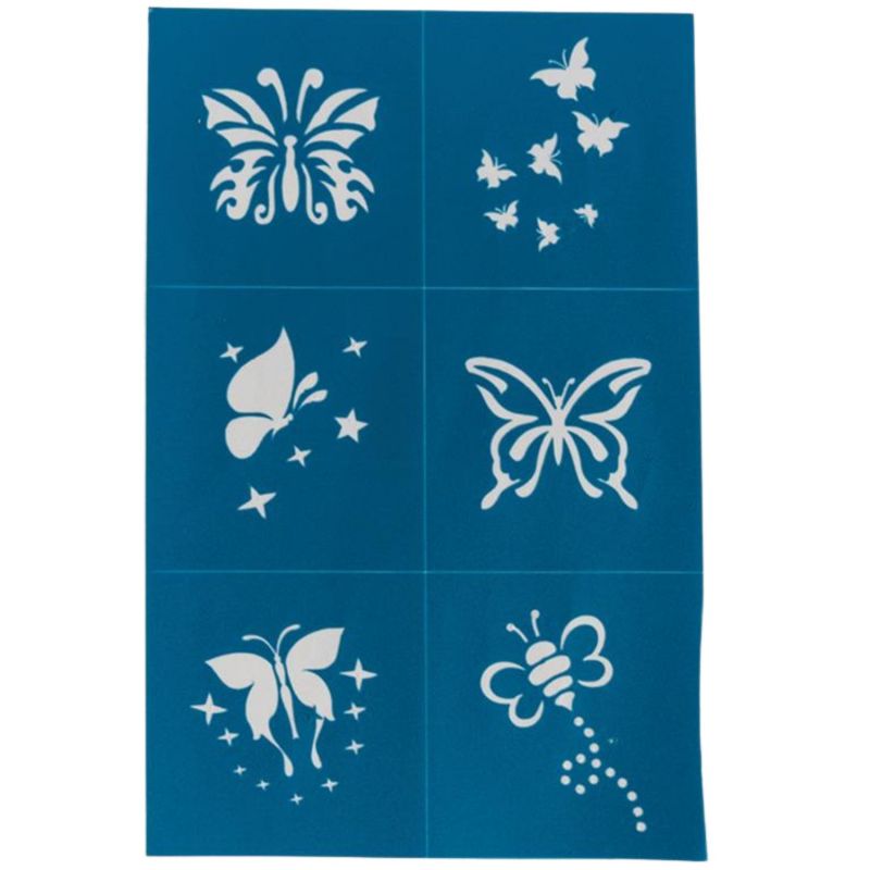 Pochoirs de maquillage (6 planches) Oh Flossy Produit 7