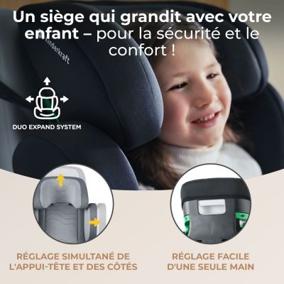 Siège auto Xpand 2 i-Size Rocket Grey (groupe 2-3)