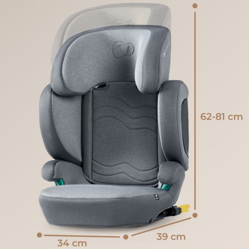 Siège auto Xpand 2 i-Size Rocket Grey (groupe 2-3) Kinderkraft Ambiance 9