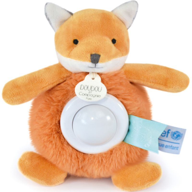 Peluche veilleuse Renard Doudou et Compagnie
