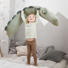 Coussin de maternité et d'allaitement Croco Vert