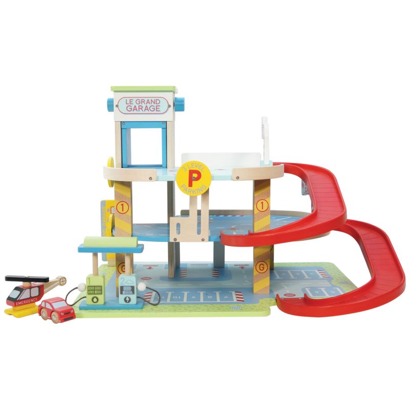 Grand garage en bois FSC Le Toy Van Produit 1