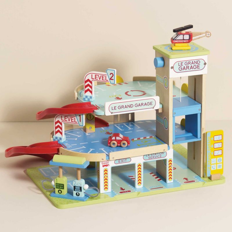 Grand garage en bois FSC Le Toy Van Ambiance 9