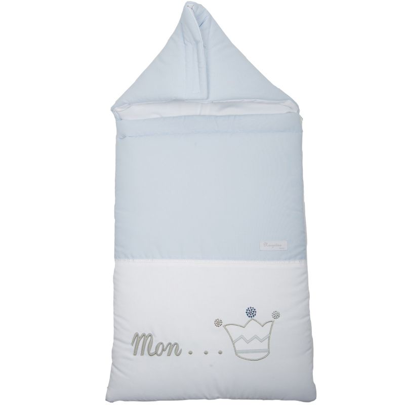 Nid d'ange passe sangle en coton Mon...Prince bleu (95 cm) Maison Nougatine