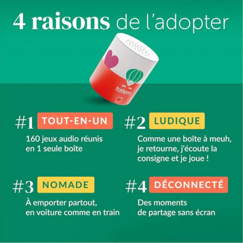 Totem la boîte à jeux éducatifs sonore Morphée Ambiance 9