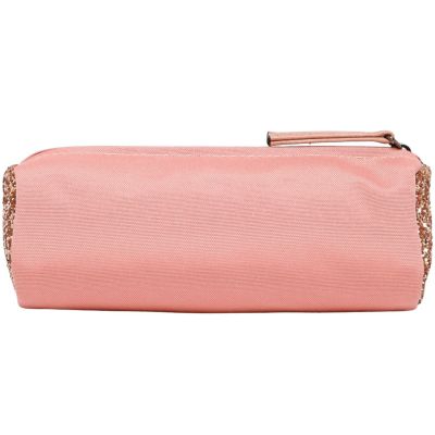 Trousse scolaire ronde Glossy Pink