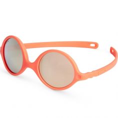 Lunettes de soleil Diabola néon verres miroir Orange fluo (0-12 mois)