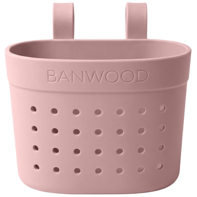 Panier de vélo à personnaliser Pin and Ride Dusty Rose Banwood Produit 1