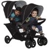 Poussette double Stadium Duo Black grey Graco Produit 4
