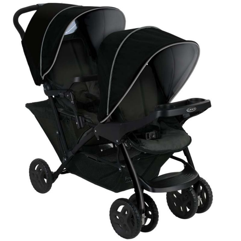 Poussette double Stadium Duo Black grey Graco Produit 1
