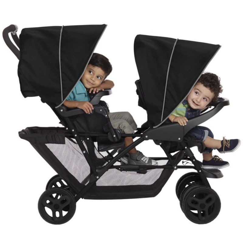 Poussette double Stadium Duo Black grey Graco Produit 2