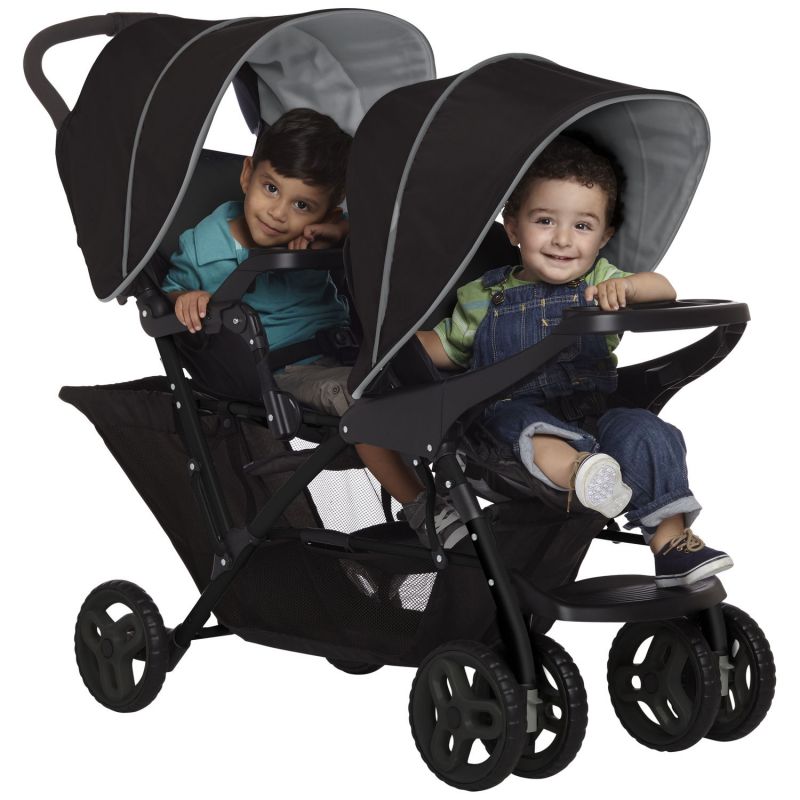 Poussette double Stadium Duo Black grey Graco Produit 4