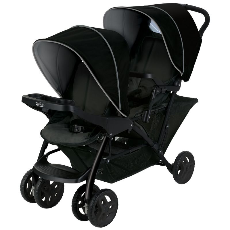Poussette double Stadium Duo Black grey Graco Produit 6