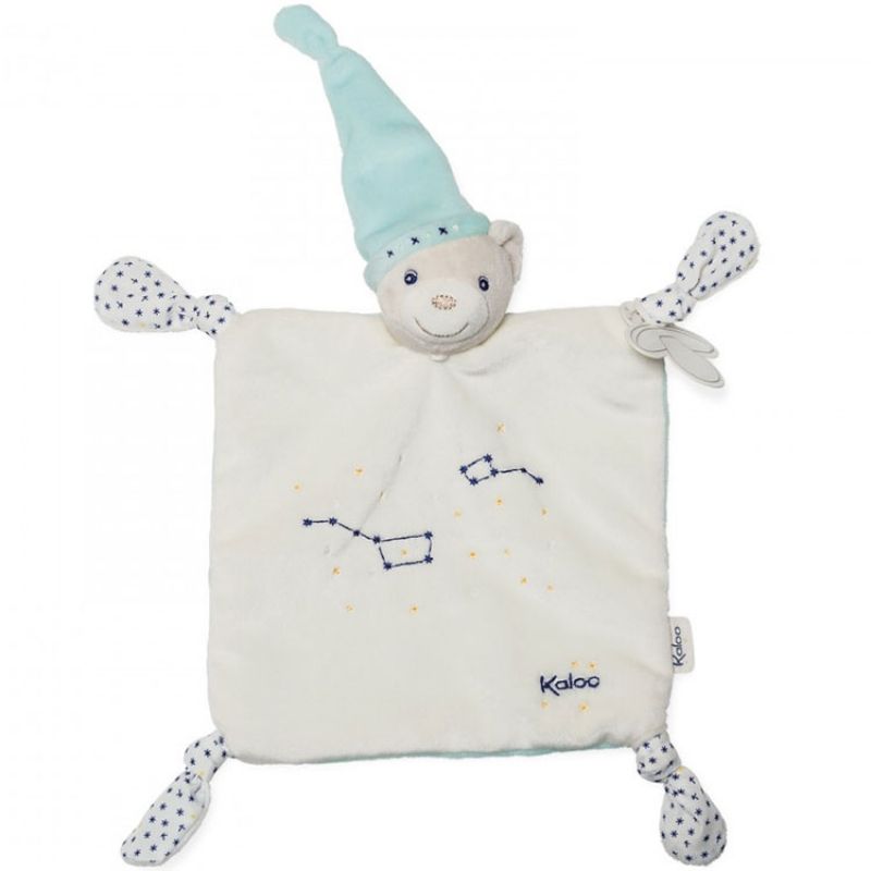 Doudou plat Petite étoile ourson 4 nœuds Kaloo