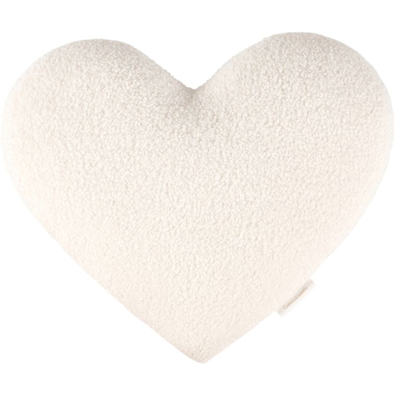 Coussin coeur fourrure Boho (44 cm) Cotton&Sweets