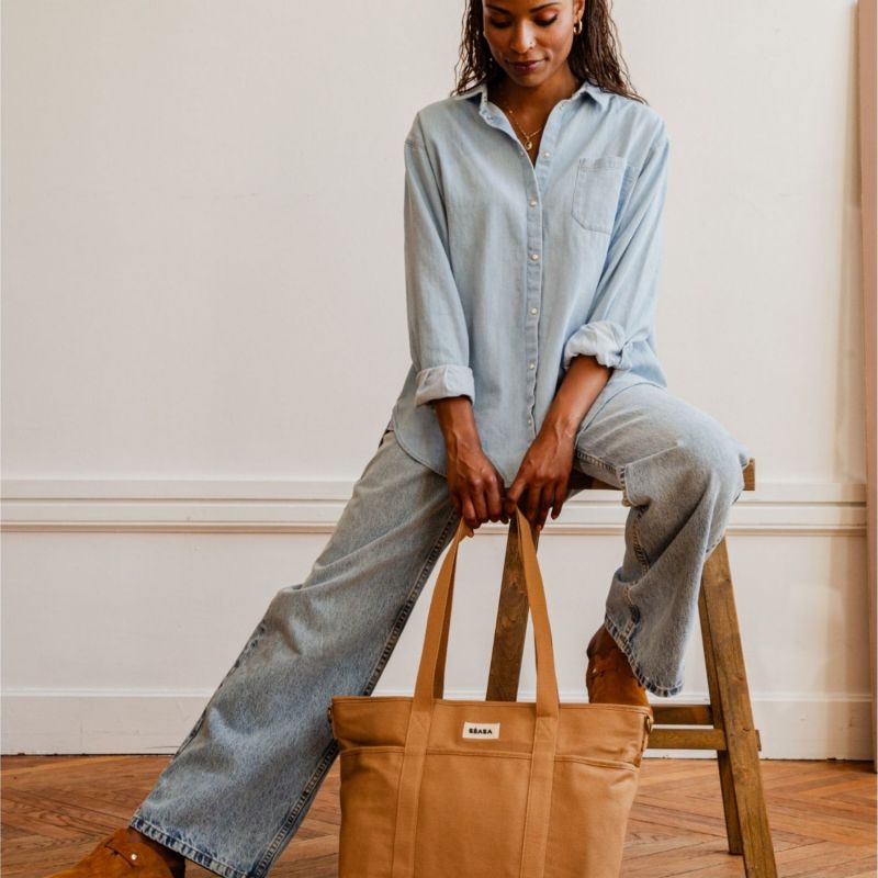 Sac à langer Madrid Ocre Béaba Ambiance 2