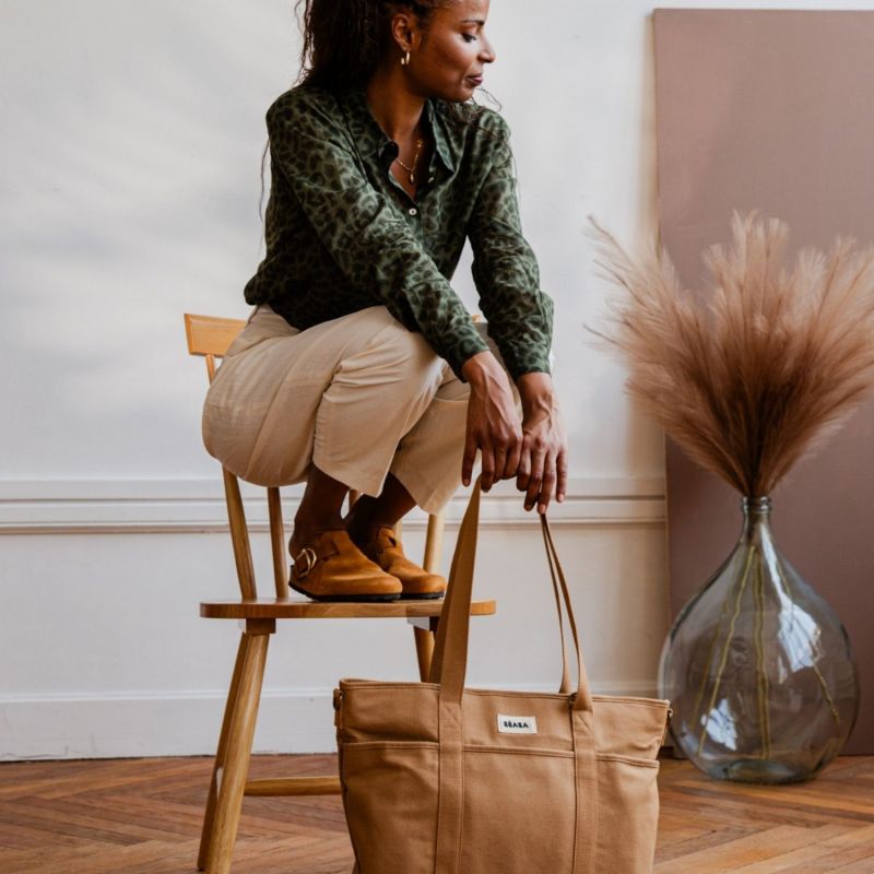 Sac à langer Madrid Ocre Béaba Ambiance 8