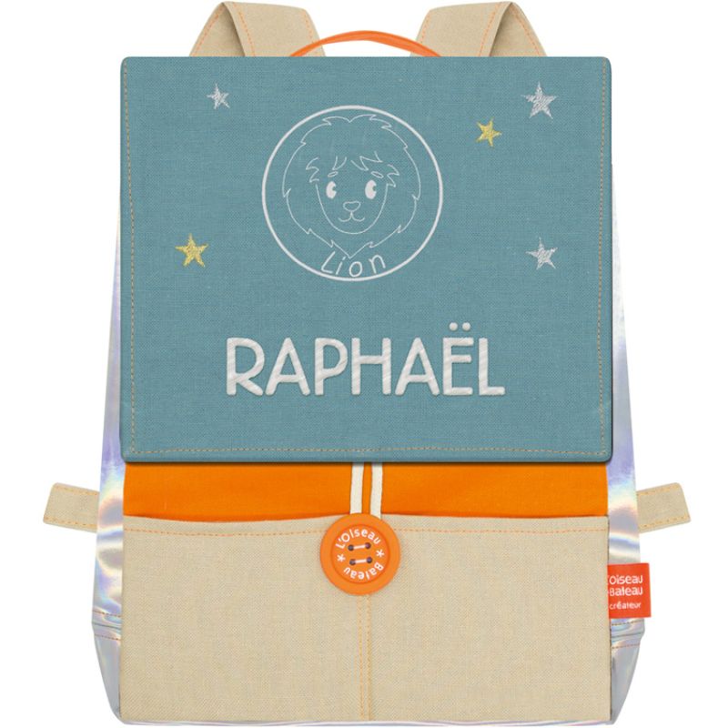 Sac à dos Astro signe astrologique océan (personnalisable) L'oiseau bateau