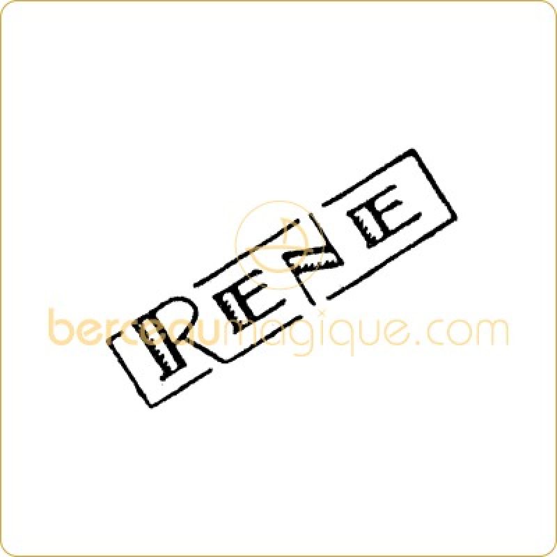 Gravure prénom sur bijou en or ou argent (modèle 65) Atelier de gravure