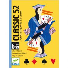 Jeu de cartes Classic 52  par Djeco