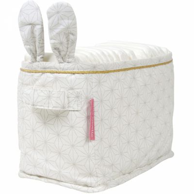 Panier de toilette Pompom le lapin (12 x 24 cm) Little Crevette