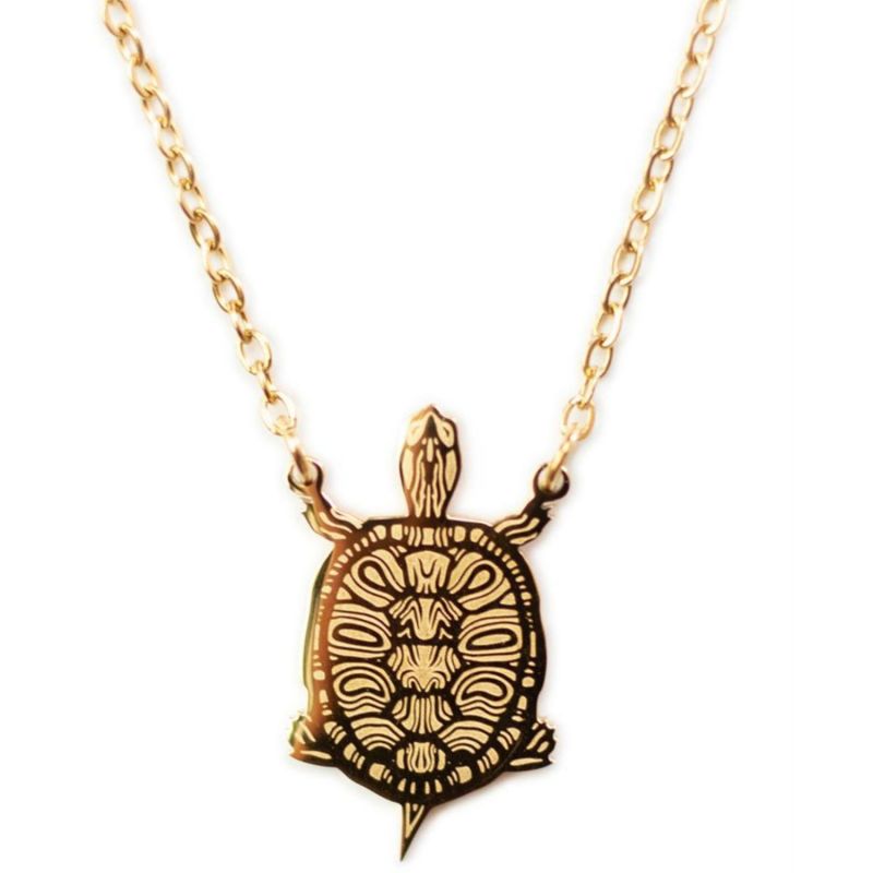 Collier Tortue (Plaqué or 18 carats) Mava Produit 1