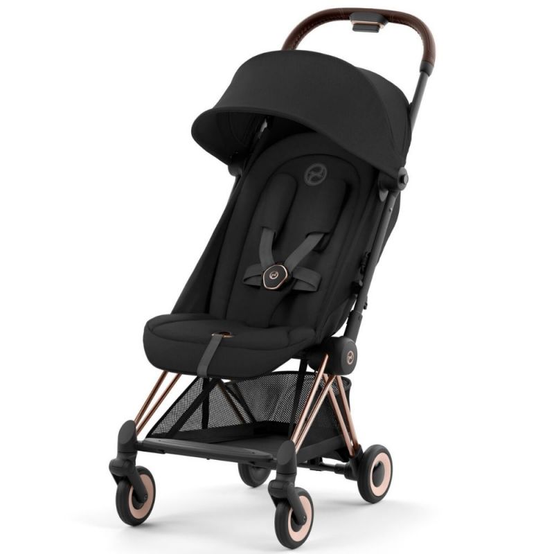 Poussette ultra-compacte COYA Rosegold Sepia Black Cybex