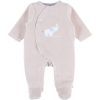 Pyjama velours beige Bali, Moka & Snow (1 mois)  par Noukie's