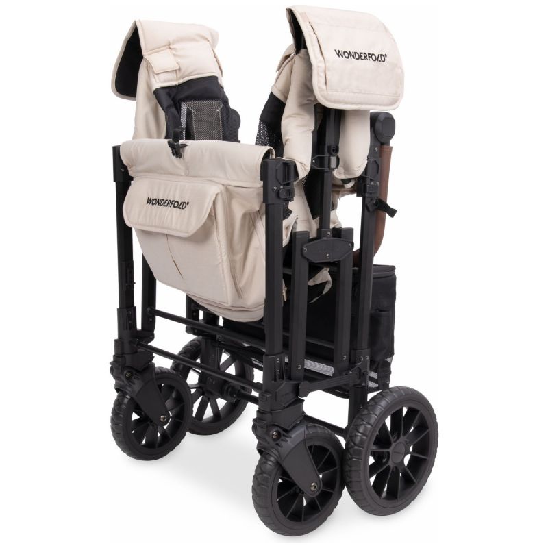 Chariot de transport enfant W4 Luxe Pro Sandy Beige (4 places) Wonderfold Produit 9