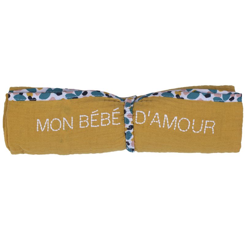 Lange en coton Mon bébé d'amour Baby Pop (70 x 70 cm) BB & Co