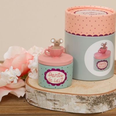 Boîte à dents tasse