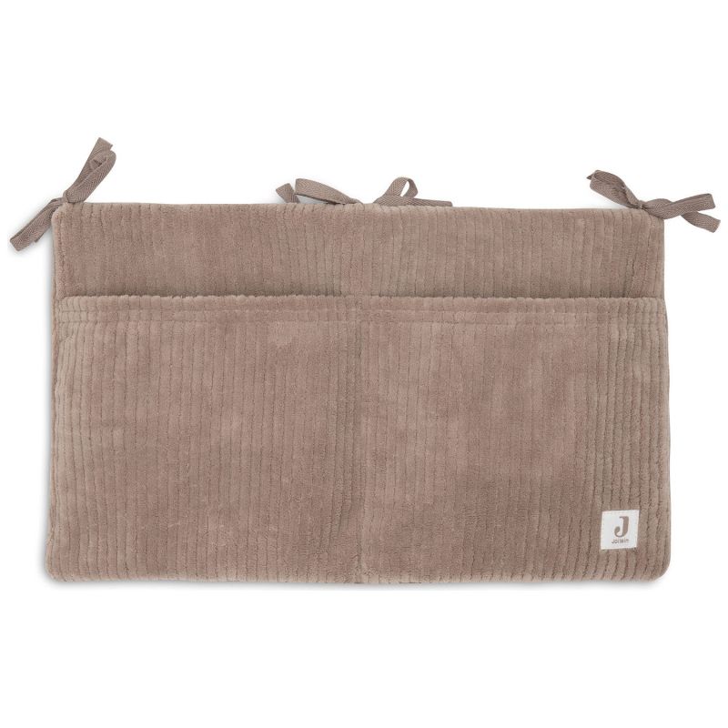 Vide-poches à suspendre Cloudy Rib Milky Coffee Jollein Produit 1
