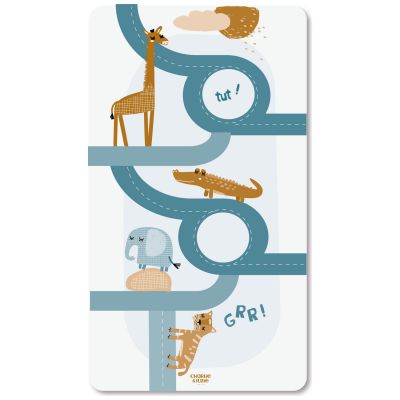 Tapis de jeu nomade Routes Isidore Charlie et Suzie