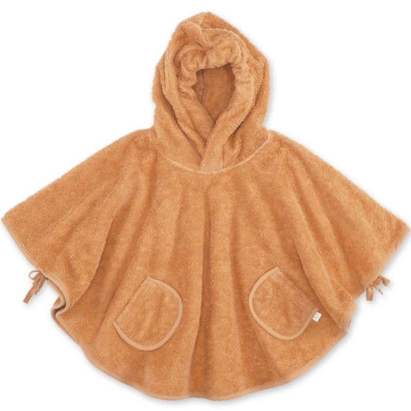 Poncho de bain Terry caramel (9-36 mois) Bemini