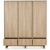 Armoire XL 3 portes Kyo Honey Ash Quax Produit 3