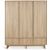 Variation Beige du produit Armoire XL 3 portes Kyo Honey Ash de la marque Quax