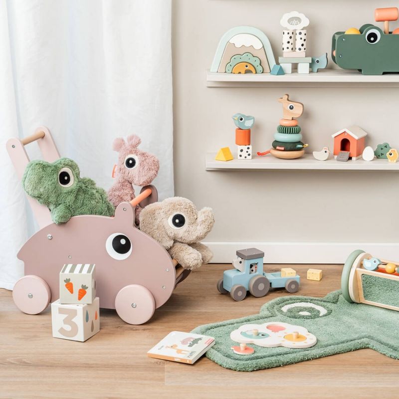 Peluche câlin Croco Vert 28 cm Done by Deer Ambiance 4