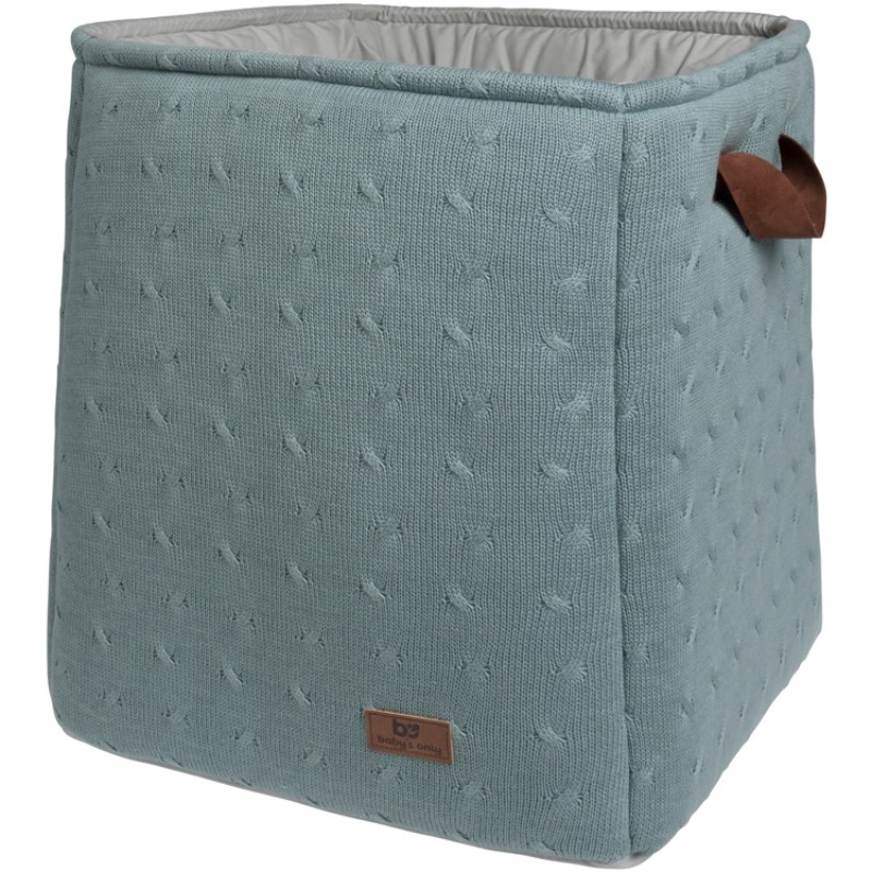 Sac à jouets vert d'eau Cable Baby's Only