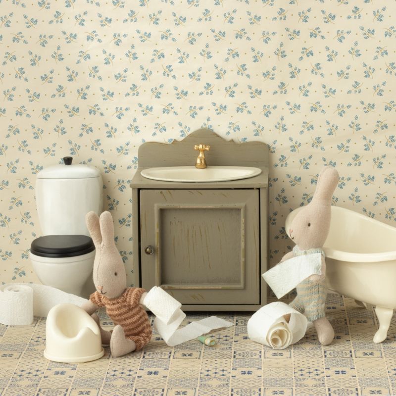 Baignoire Miniature Lapins Maileg Ambiance 3