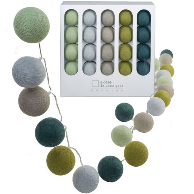 Coffret guirlande lumineuse clipsable Premium Sharleen La case de cousin paul