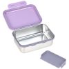 Boîte à goûter/Lunch box inox Little Gang coeur  par Lässig 