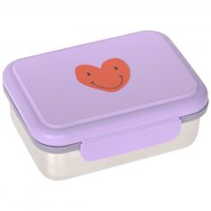 Boîte à goûter-Lunch box inox Little Gang coeur - Lässig 