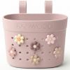 Panier de vélo à personnaliser Pin and Ride Rose poudré Banwood Produit 4