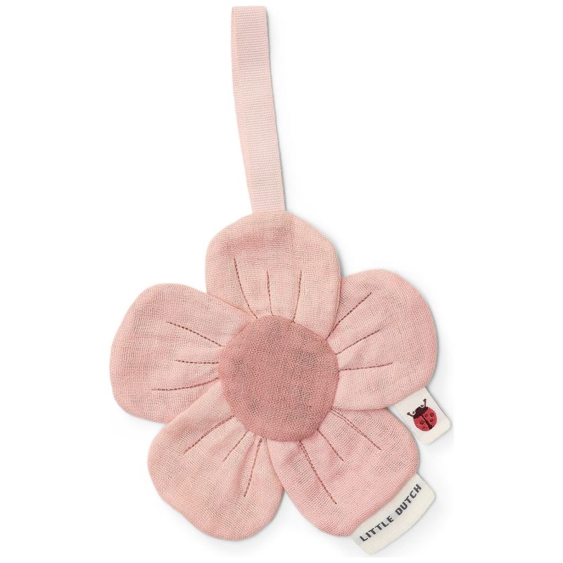 Doudou attache-tétine en gaze de coton Fleur Fairy Garden Little Dutch Produit 2